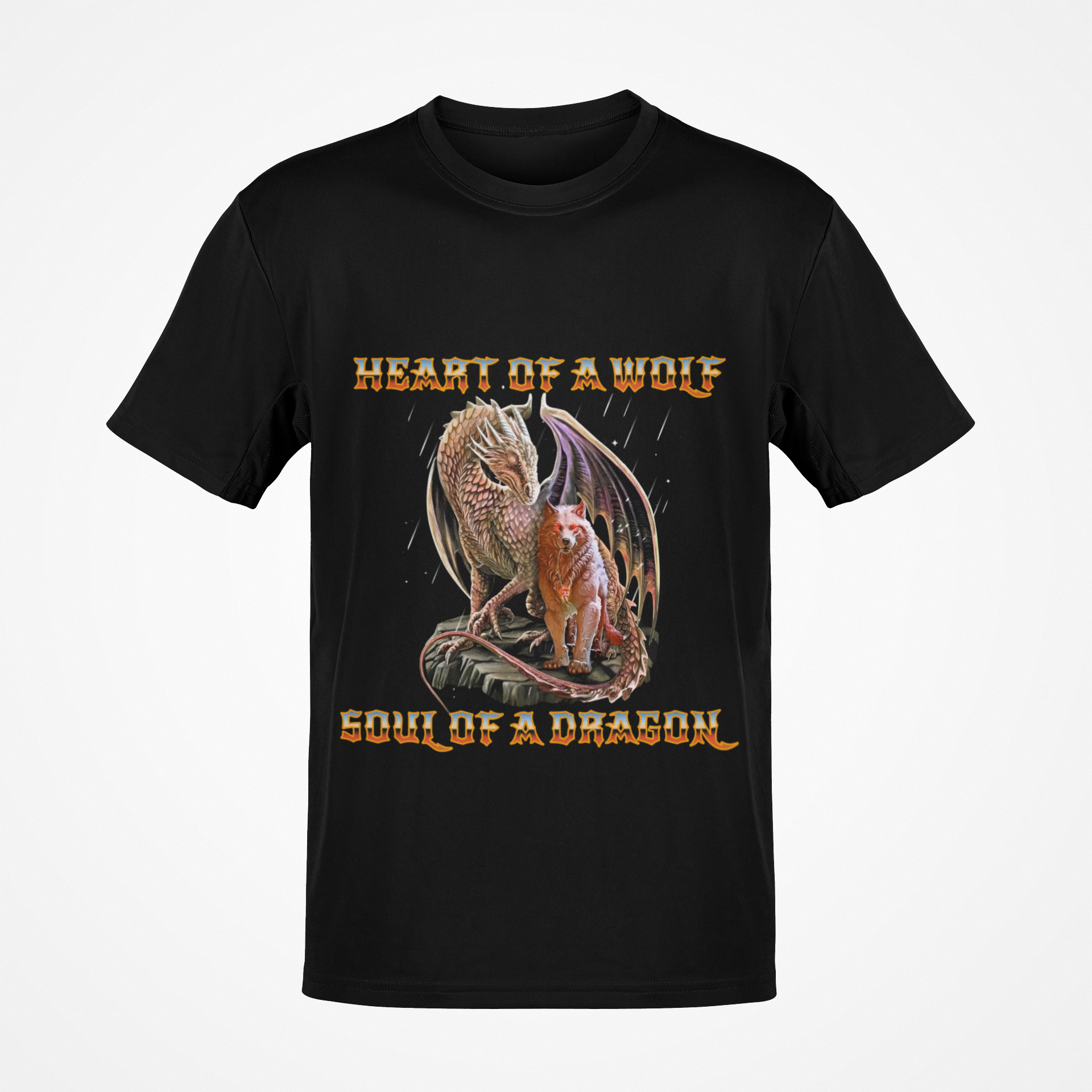 Heart Of A Wolf, Soul Of A Dragon T-shirt