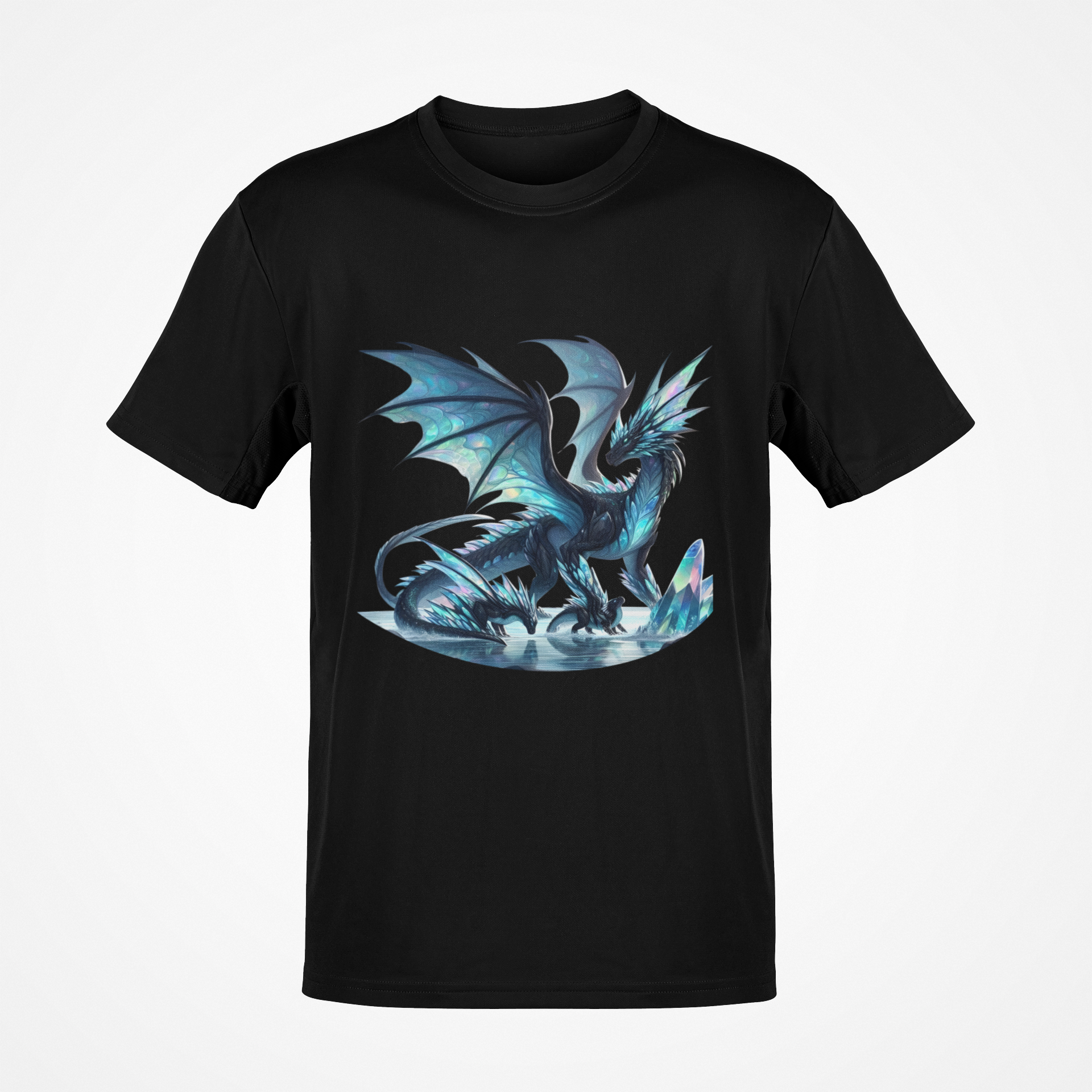 Galaxy Blue Dragon T-shirt