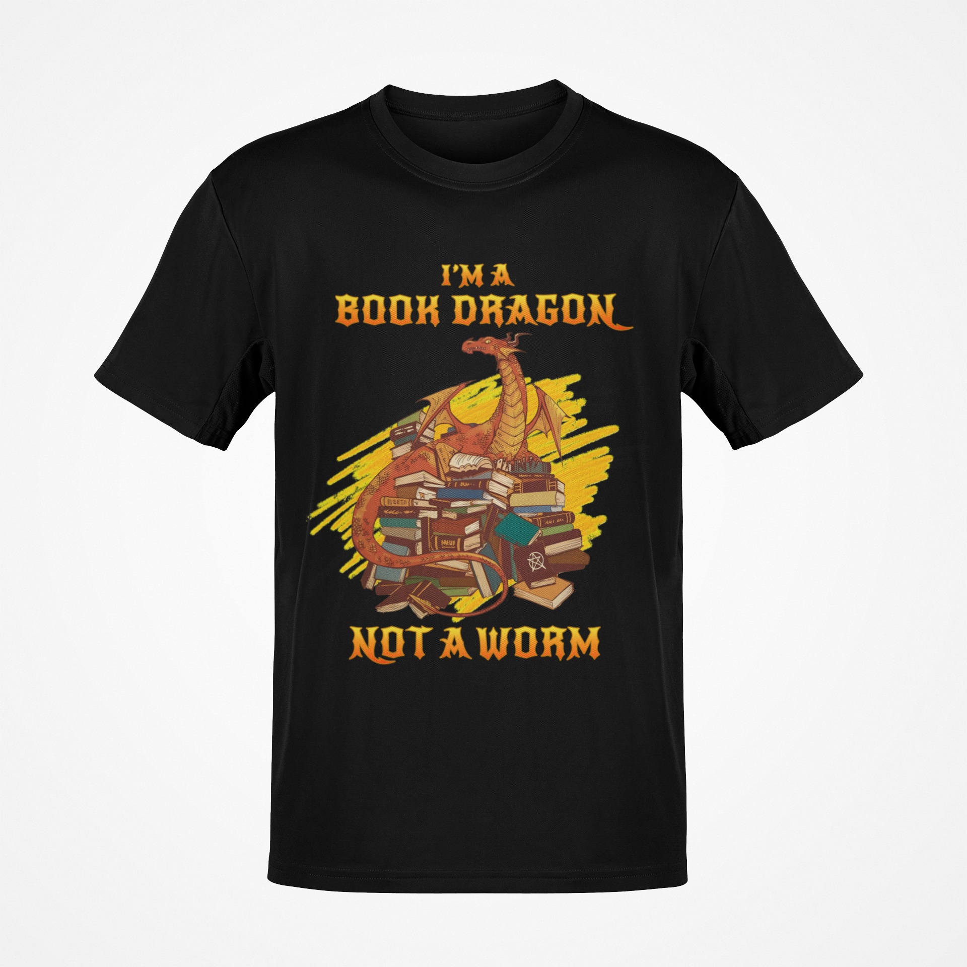 I'm A Book Dragon Not A Worm T-shirt